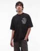 AllSaints AllSaints snakebite graphic T-shirt in black - 3