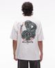 AllSaints Allsaints snakebite graphic t-shirt in white - 1
