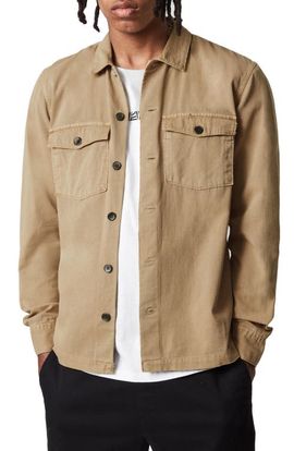 AllSaints ALLSAINTS Spotter Button-Up Shirt Jacket