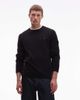 AllSaints AllSaints Statten long sleeve knit polo in black - 1