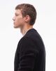 AllSaints AllSaints Statten long sleeve knit polo in black - 4