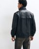 AllSaints AllSaints Stenton funnel neck leather jacket in black - 3