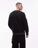AllSaints AllSaints stokes logo knit sweater in black - 4