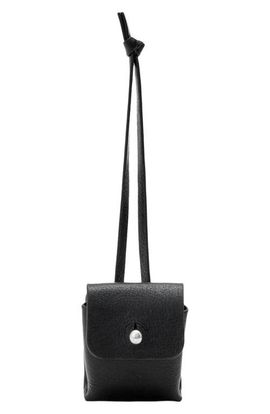AllSaints AllSaints Stud Mini Leather Accessory Case