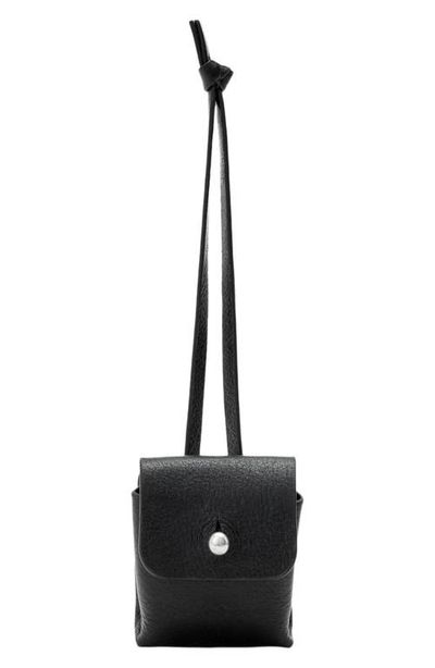 AllSaints AllSaints Stud Mini Leather Accessory Case