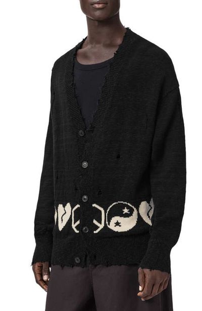 AllSaints AllSaints Tabua Cotton Cardigan