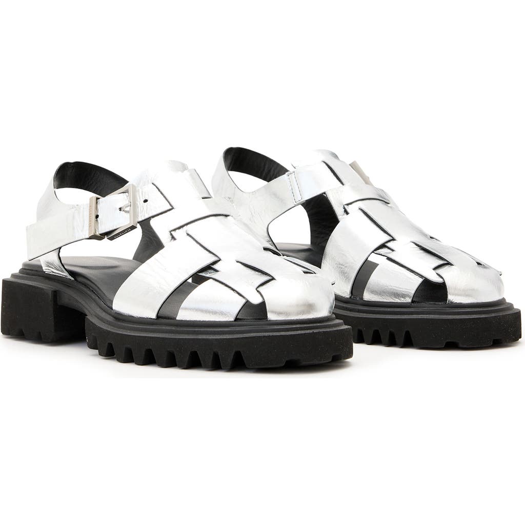 AllSaints AllSaints Tess Lug Sole Fisherman Sandal