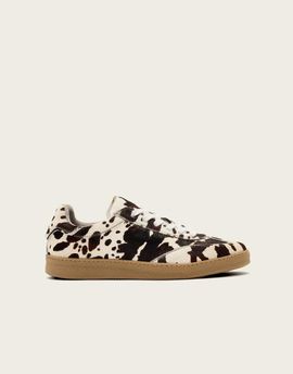AllSaints AllSaints Thelma sneakers in cow print-Multi