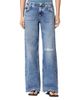 Allsaints Allsaints Tia Low Rise Wide Leg Jeans in Destroy Indigo - 1