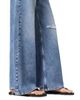 Allsaints Allsaints Tia Low Rise Wide Leg Jeans in Destroy Indigo - 4