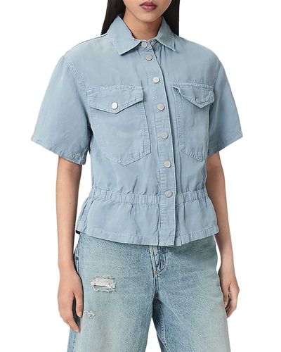 Allsaints Allsaints Tove Short Sleeve Shirt