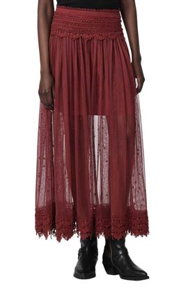 AllSaints AllSaints Trixie Lace Maxi Skirt