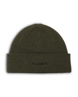 Allsaints Allsaints Underground Embroidered Logo Beanie