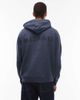 AllSaints Allsaints Underground hoodie in moonstone blue - 1