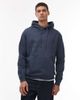 AllSaints Allsaints Underground hoodie in moonstone blue - 3