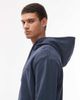 AllSaints Allsaints Underground hoodie in moonstone blue - 4