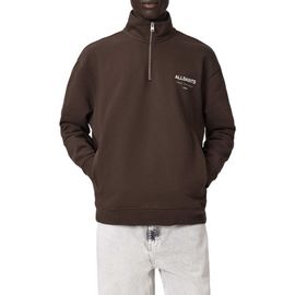 AllSaints AllSaints Underground Oversize Half Zip Pullover