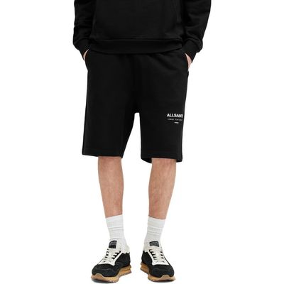 AllSaints AllSaints Underground Relaxed Fit Organic Cotton Sweat Shorts