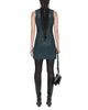 Allsaints Allsaints Vee Leather Sheath Dress - 4