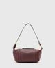 AllSaints AllSaints Vega leather mini shoulder bag in burgundy-Red - 2