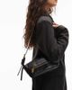 AllSaints AllSaints Vega panel small shoulder bag in black - 1