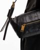 AllSaints AllSaints Vega panel small shoulder bag in black - 2