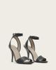 AllSaints AllSaints Vera leather buckle heels in black - 2