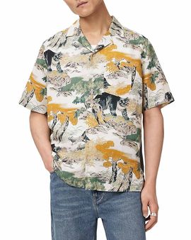 Allsaints Allsaints Wader Wildlife Landscape Shirt