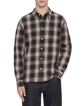 Allsaints Allsaints Wrent Cotton Check Shirt