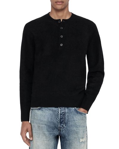Allsaints Allsaints Wulf Wool Henley