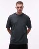 AllSaints AllSaints Xander small logo T-shirt in blue - 1
