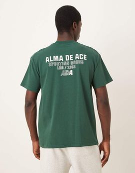 Alma De Ace Alma De Ace Sporting Goods 92 T-shirt in forest green