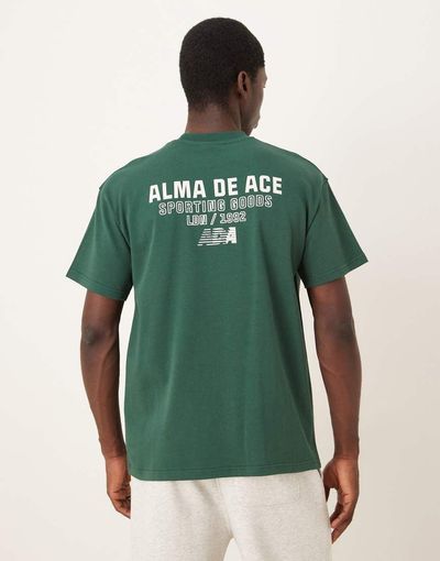 Alma De Ace Alma De Ace Sporting Goods 92 T-shirt in forest green