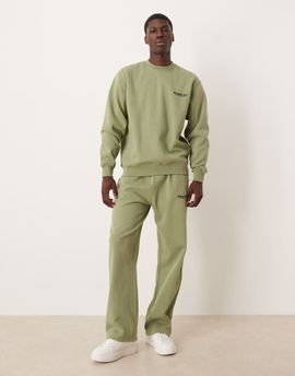 Alma De Ace Alma De Ace sporting goods sweatpants in light green