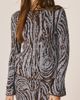 Alma en Pena Alma en Pena Abstract Print Knit Sweater - 1