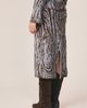 Alma en Pena Alma en Pena Abstract Print Ribbed Midi Skirt - 3