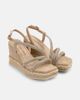 Alma en Pena Alma en Pena Braided Wedge With Rhinestones - 2