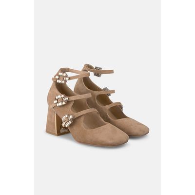 Alma en Pena Alma en Pena Buckle Heeled Shoes