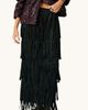 Alma en Pena Alma en Pena Covered Skirt With Fringes - 3