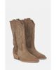 Alma en Pena Alma en Pena Flat Boot with Fringes - 1