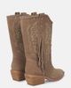 Alma en Pena Alma en Pena Flat Boot with Fringes - 3