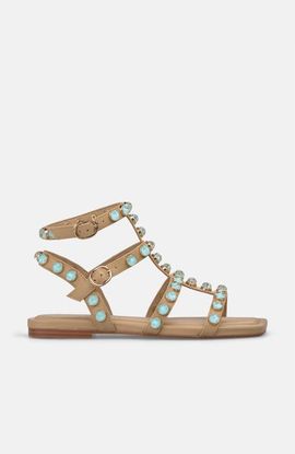Alma en Pena Alma en Pena Flat Studded Strappy Sandal 