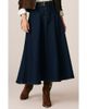 Alma en Pena Alma en Pena Flutter Denim Skirt - 1
