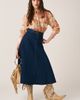 Alma en Pena Alma en Pena Flutter Denim Skirt - 4