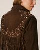 Alma en Pena Alma en Pena Fringed Suede Jacket - 4