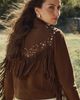Alma en Pena Alma en Pena Fringed Suede Jacket - 5