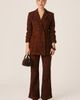 Alma en Pena Alma en Pena Lace Flare Trousers - 4