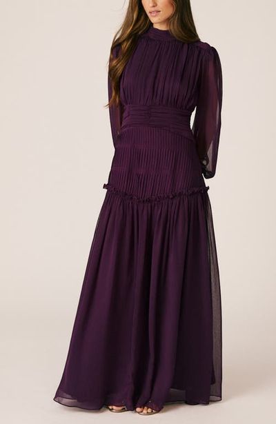 Alma en Pena Alma en Pena Long Dress With Ruffles