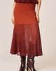 Alma en Pena Alma en Pena Long Ribbed Skirt With Ruffles - 5