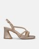 Alma en Pena Alma en Pena Metallic Tubular Sandal - 1
